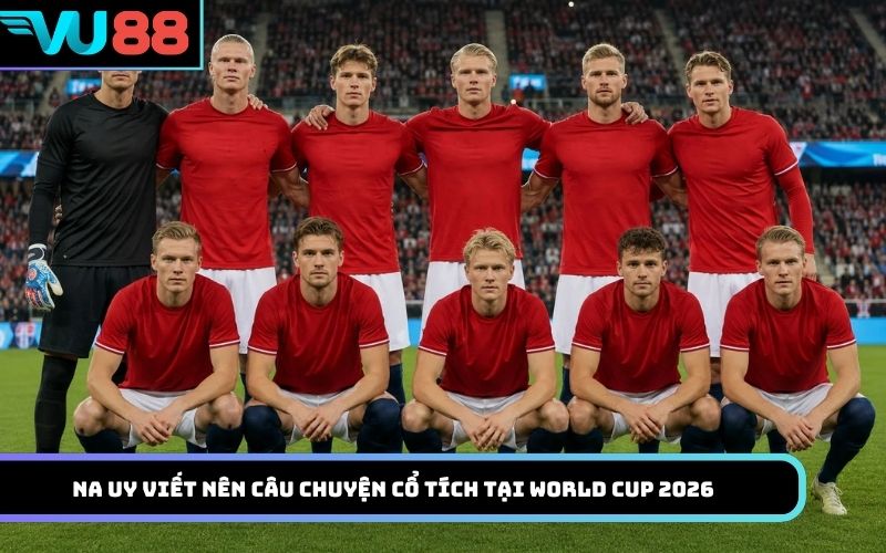 Na Uy viết nên câu chuyện cổ tích tại World Cup 2026