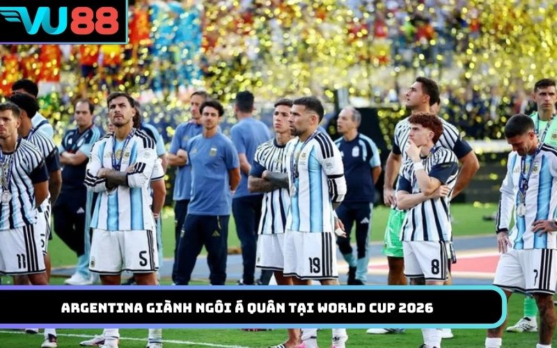 Argentina giành ngôi Á quân tại World Cup 2026