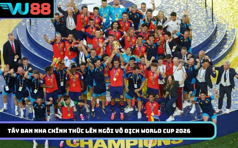 Tây Ban Nha chính thức lên ngôi vô địch World Cup 2026