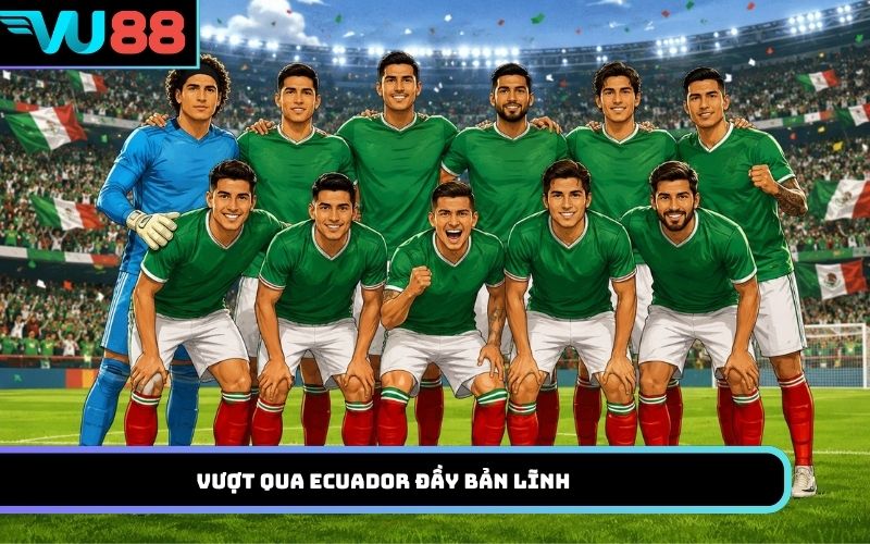 Vượt qua Ecuador đầy bản lĩnh