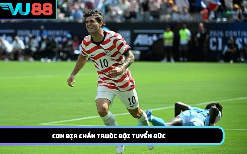 Cơn địa chấn trước đội tuyển Đức