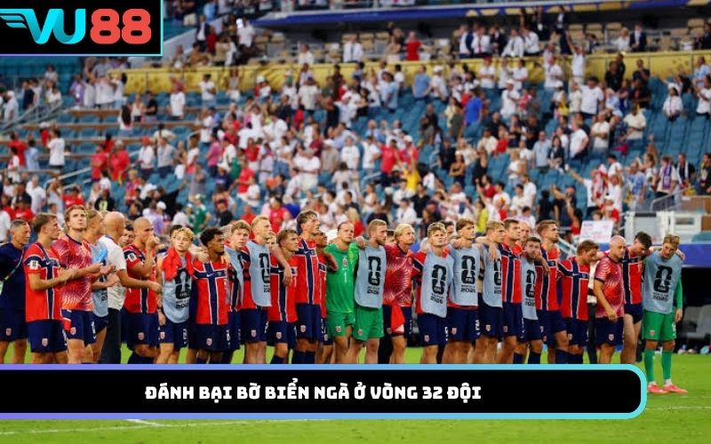 Đánh bại Bờ Biển Ngà ở vòng 32 đội